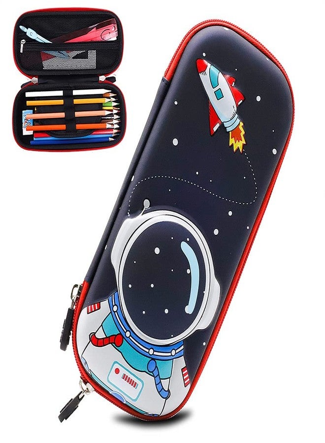 SQUICKLE Dream Space Pencil Box/Kids School Supply Organizer Students Stationery Box/Stationary Box for Girls & Boys / - Print Many Vary - (Pack of 1) - Image 1